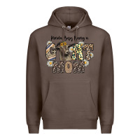 Coffee kinda busy being a goat mom Premium Hoodie - CowhideDigitalArt