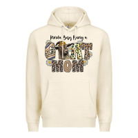 Tofu kinda busy being a goat mom Premium Hoodie - CowhideDigitalArt