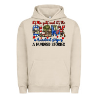 Pigment French Oak It's the guts and it's the glory a hundred stripes Urban Hoodie - Neo Western