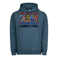 Pigment Midnight Navy It's the guts and it's the glory a hundred stripes Urban Hoodie - Neo Western
