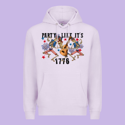 Party Like Its 1776 4th Of July Premium Hoodie Designed By Cowgirlartshop