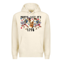 Tofu Party like its 1776 4th of july Premium Hoodie - CowGirlArtShop