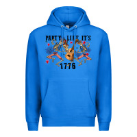 True Royal Party like its 1776 4th of july Premium Hoodie - CowGirlArtShop