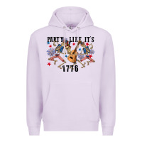 Lilac Party like its 1776 4th of july Premium Hoodie - CowGirlArtShop