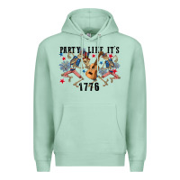 Seafoam Party like its 1776 4th of july Premium Hoodie - CowGirlArtShop
