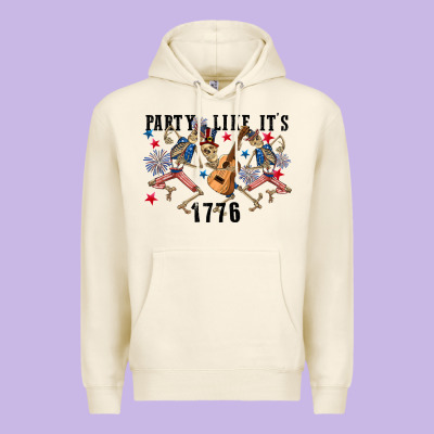 Party Like Its 1776 4th Of July Premium Hoodie Designed By Cowgirlartshop