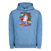 Pigment Pebble Blue Merica is magical 4th of july Urban Hoodie - CowGirlArtShop