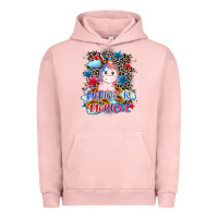 Pigment Salmon Merica is magical 4th of july Urban Hoodie - CowGirlArtShop