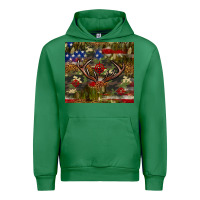 Emerald Hunting leopard USA flag tumbler 4th of july Urban Hoodie - Neo Western