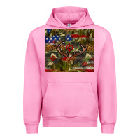 Fuchsia Pink Hunting leopard USA flag tumbler 4th of july Urban Hoodie - Neo Western