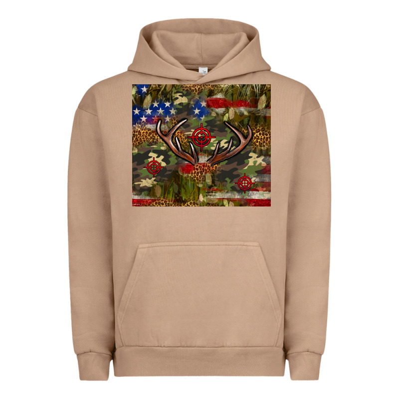 Hunting Leopard Usa Flag Tumbler 4th Of July Urban Hoodie by Neo Western | Teevron