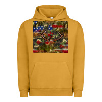 Pigment Peanut Butter Hunting leopard USA flag tumbler 4th of july Urban Hoodie - Neo Western