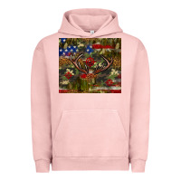 Pigment Salmon Hunting leopard USA flag tumbler 4th of july Urban Hoodie - Neo Western
