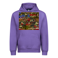 Tulip Hunting leopard USA flag tumbler 4th of july Urban Hoodie - Neo Western