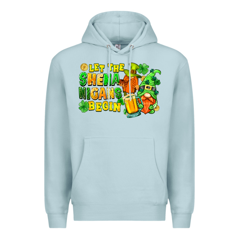 Let The Shenanigans Begin Premium Hoodie by FaDigitalArtStudio | Teevron