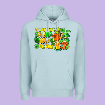 Let The Shenanigans Begin Premium Hoodie Designed By Fadigitalartstudio