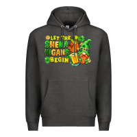 Charcoal Heather let the shenanigans begin Premium Hoodie - FaDigitalArtStudio