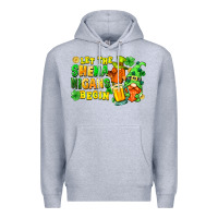 Heather Grey let the shenanigans begin Premium Hoodie - FaDigitalArtStudio