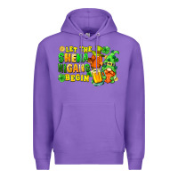 Purple let the shenanigans begin Premium Hoodie - FaDigitalArtStudio