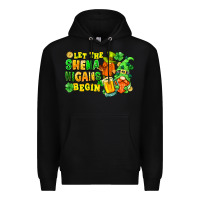 Black let the shenanigans begin Premium Hoodie - FaDigitalArtStudio