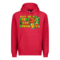 Cardinal let the shenanigans begin Premium Hoodie - FaDigitalArtStudio