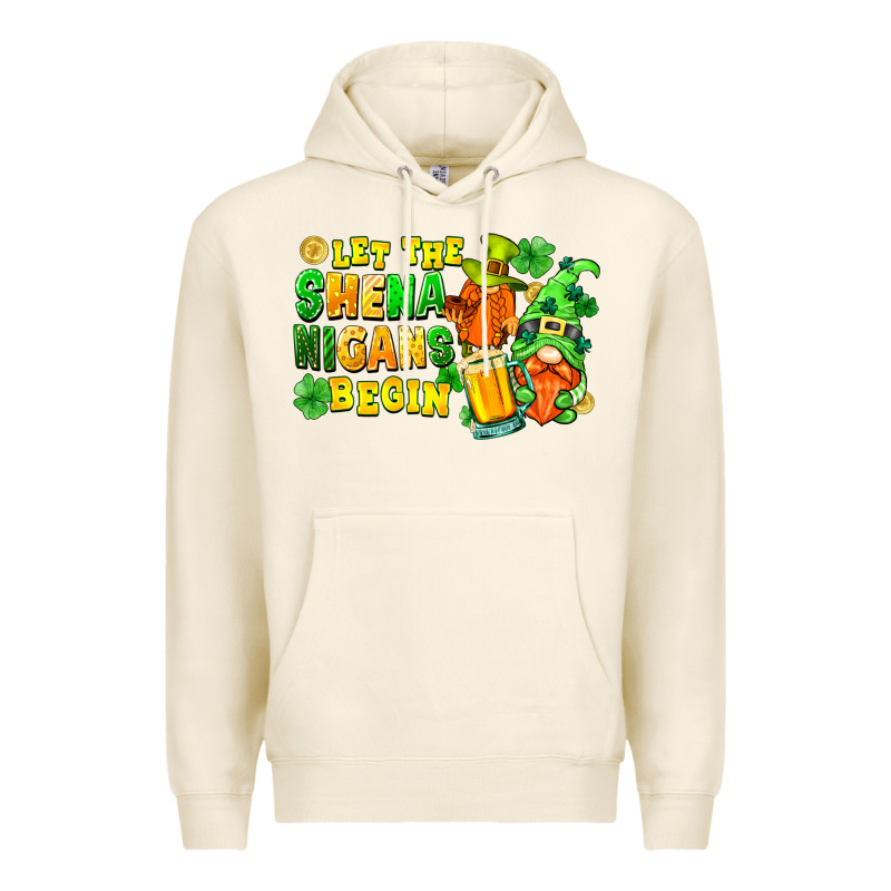 Let The Shenanigans Begin Premium Hoodie by FaDigitalArtStudio | Teevron