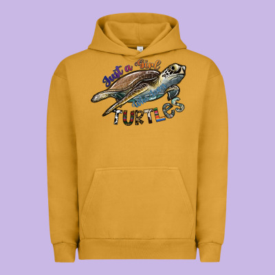 Just A Girl Who Loves Turtles Urban Hoodie Designed By Sublimationcraftshop