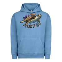 Pigment Pebble Blue just a girl who loves turtles Urban Hoodie - SublimationCraftShop