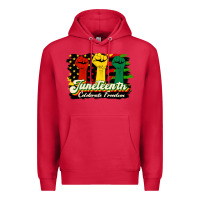 Cardinal juneteenth celebrate freedom Premium Hoodie - HRA Design Shop