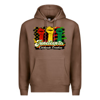 Chestnut juneteenth celebrate freedom Premium Hoodie - HRA Design Shop