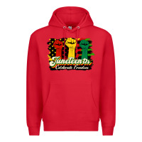 Red juneteenth celebrate freedom Premium Hoodie - HRA Design Shop