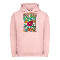 Pigment Salmon keep calm dream on Urban Hoodie - CowhideDigitalArt