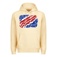 Pina Colada Patriotic tie dye background 4th of july Premium Hoodie - CowGirlArtShop