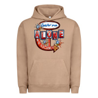Pigment Burro leave me alone anti valentines day Urban Hoodie - FaDigitalArtStudio