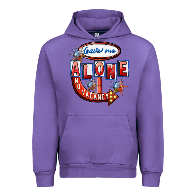 Leave Me Alone Anti Valentines Day Urban Hoodie by FaDigitalArtStudio | Teevron
