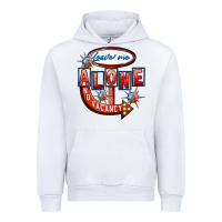 White leave me alone anti valentines day Urban Hoodie - FaDigitalArtStudio