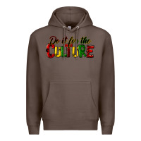 Coffee do it for the culture juneteenth Premium Hoodie - HRA Design Shop