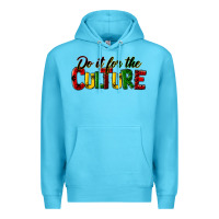 Ocean Blue do it for the culture juneteenth Premium Hoodie - HRA Design Shop