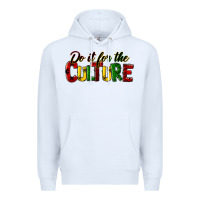 White do it for the culture juneteenth Premium Hoodie - HRA Design Shop