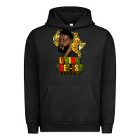 Pigment Black juneteenth living freeish since 1865 Urban Hoodie - HRA Design Shop