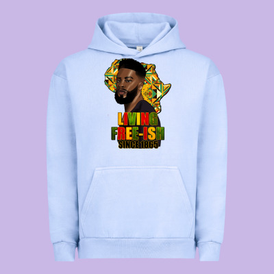 Juneteenth Living Freeish Since 1865 Urban Hoodie Designed By Hra Design Shop