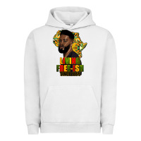 Pigment Lunar Rock juneteenth living freeish since 1865 Urban Hoodie - HRA Design Shop