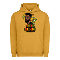Pigment Peanut Butter juneteenth living freeish since 1865 Urban Hoodie - HRA Design Shop