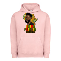 Pigment Salmon juneteenth living freeish since 1865 Urban Hoodie - HRA Design Shop