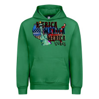 Emerald Merica Merica Merica vibes 4th of july Urban Hoodie - CowGirlArtShop