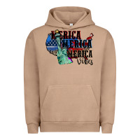 Pigment Burro Merica Merica Merica vibes 4th of july Urban Hoodie - CowGirlArtShop