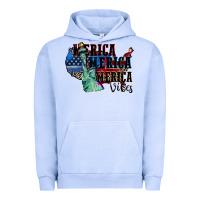 Pigment Grape Ice Merica Merica Merica vibes 4th of july Urban Hoodie - CowGirlArtShop