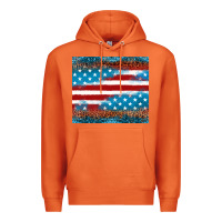 Carrot Leopard glitter American flag tumbler Premium Hoodie - Neo Western