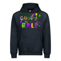 Navy let the good times roll Urban Hoodie - FaDigitalArtStudio