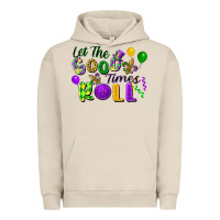Pigment French Oak let the good times roll Urban Hoodie - FaDigitalArtStudio